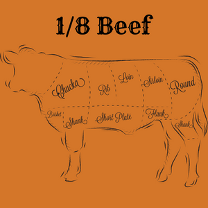 1/8 Grain Finished Beef(75 lbs.)